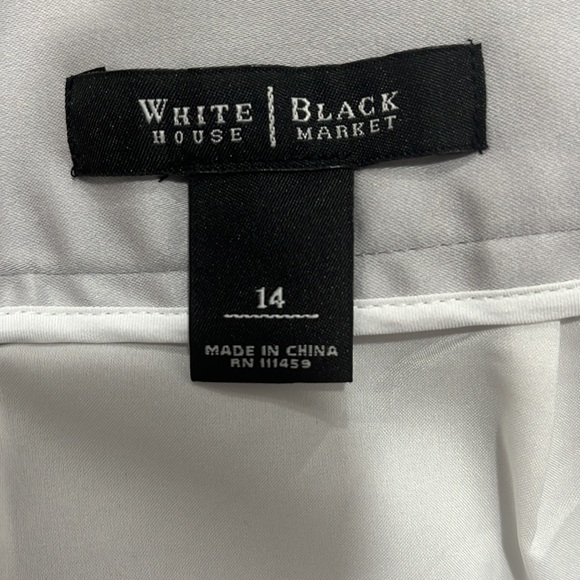 White House Black Market Gray Pencil Skirt - Picture 8 of 11